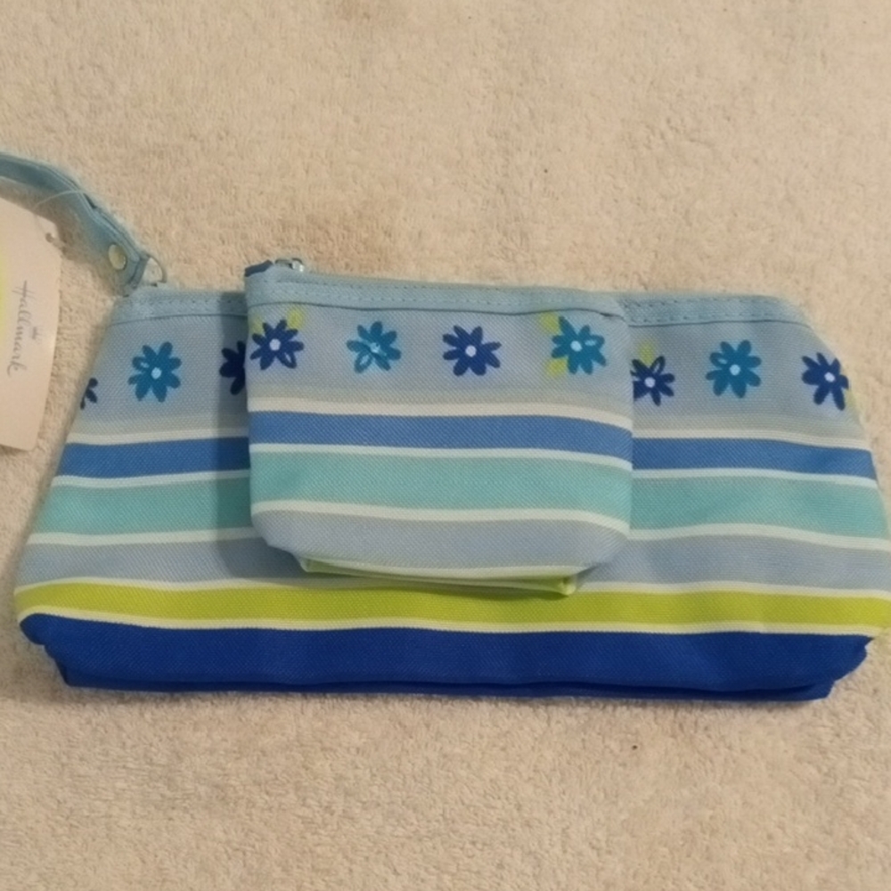 Set Of 2 Hallmark Cosmetic Bags